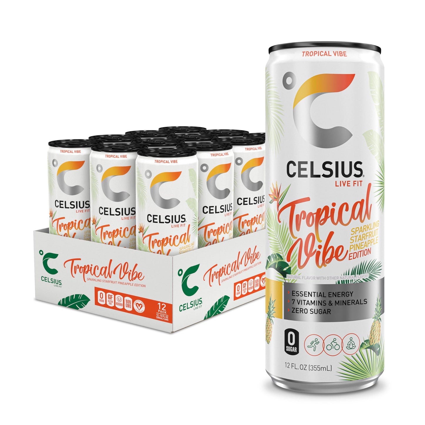 Celsius Energy Drink 12 oz. (12-Pack)